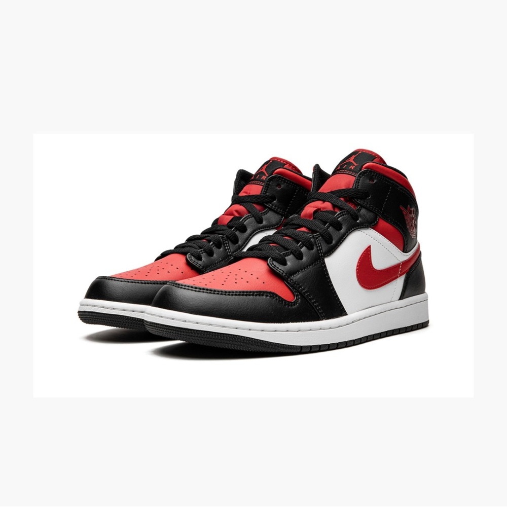 Nike Air Jordan 1 Mid “Bred Toe”
